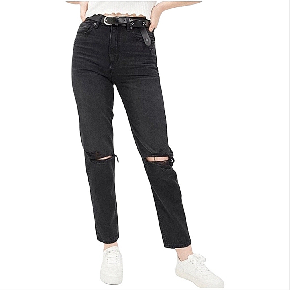 American Eagle Outfitters Black High Rise Jeans